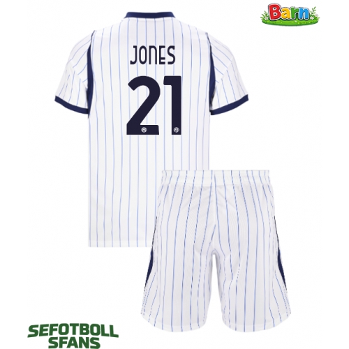 Inter Milan Curtis Jones #21 Bortaställ Barn 2026-27 Kortärmad (+ Korta byxor)